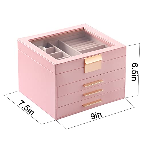 Frebeauty Pink Jewelry Box 100 Deals
