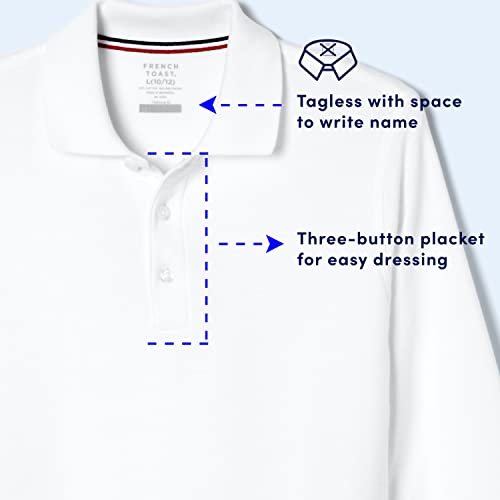French Toast Boys Long Sleeve Polo Shirt 100 Deals