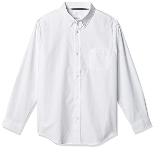 French Toast Boys White Long Sleeve Shirt (10H) 100 Deals
