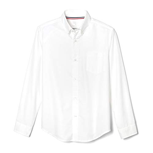 French Toast Boys White Oxford Shirt, Size 18 100 Deals