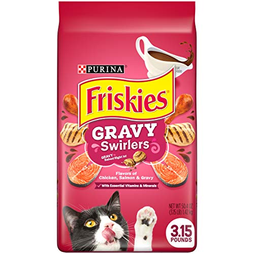 Friskies Cat Food, Gravy Swirlers - 3.15lbs. 100 Deals