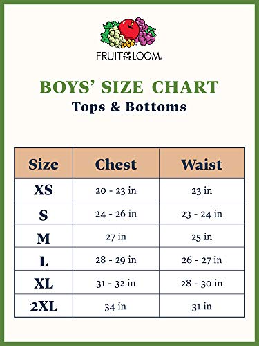 Fruit of the Loom Boys' Cotton Tees, 2-Pack 100 Deals
