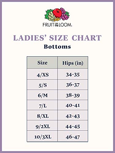Fruit of the Loom Plus Size Women's Breathable Underwear 100 Deals