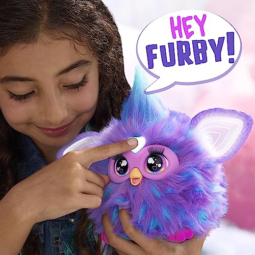 Furby Purple Interactive Plush Toy for Kids 100 Deals