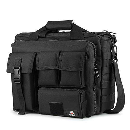 GES Tactical Briefcase, 17.3 Military Messenger Bag 100 Deals