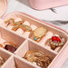 GOTDYA Turquoise Jewelry Travel Case 100 Deals