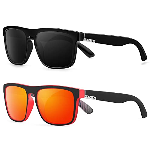 GRFISIA Vintage Polarized Sunglasses - UV Protection 100 Deals