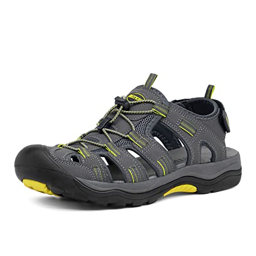GRITION Men's Waterproof Hiking Sandals 100 Deals