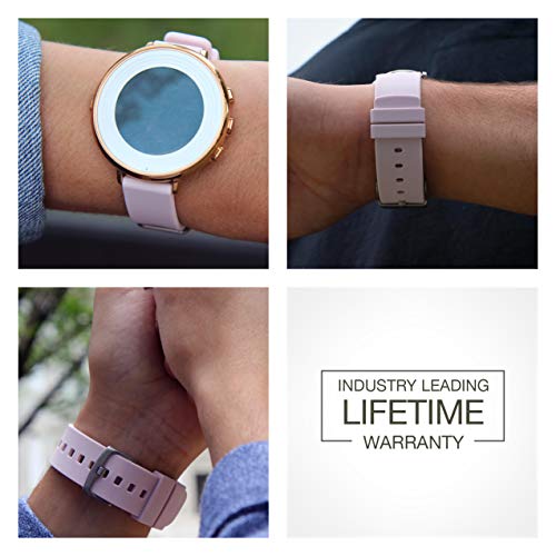 GadgetWraps Silicone Watch Band - Pastel Rose 100 Deals