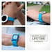 GadgetWraps Silicone Watch Band Strap - Aqua Blue 100 Deals
