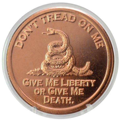 Gadsden Snake Liberty Copper Coin 100 Deals