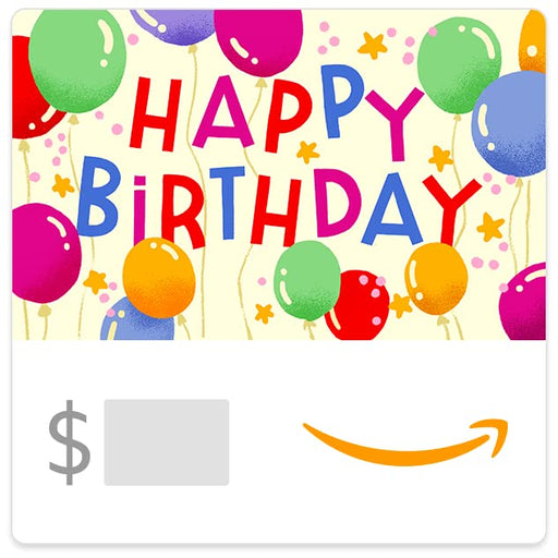 Galactic Birthday Balloons eGift Card by Amazon 100 Deals