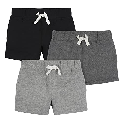 Gerber Baby Boy's Gray & Black Shorts 100 Deals