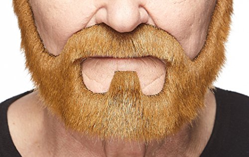 Ginger Fake Beard for Adults Costume 100 Deals