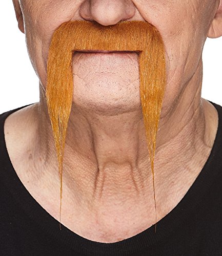 Ginger Fu Manchu Fake Mustache for Adults 100 Deals