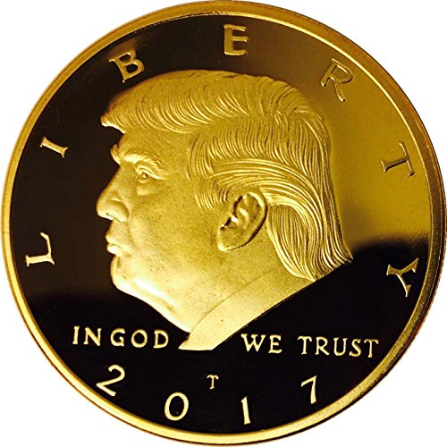 Gold Plated Donald Trump Collectable Coin 100 Deals