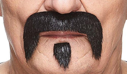 Grandpa's Fake Mustache, Self Adhesive Costume Accessory 100 Deals