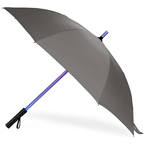 Gray LED Lightsaber Umbrella with Torch 100 Deals