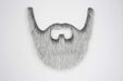 Gray & White Self-Adhesive Fake Mustaches 100 Deals