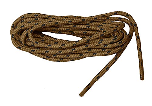 Greatlaces Rugged Boot Laces - Tan/Black 100 Deals