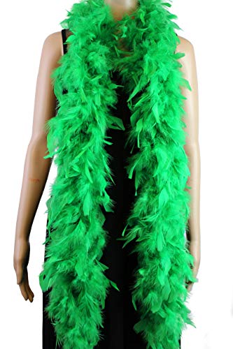 Green Feather Boa for Parties and Decorations 100 Deals