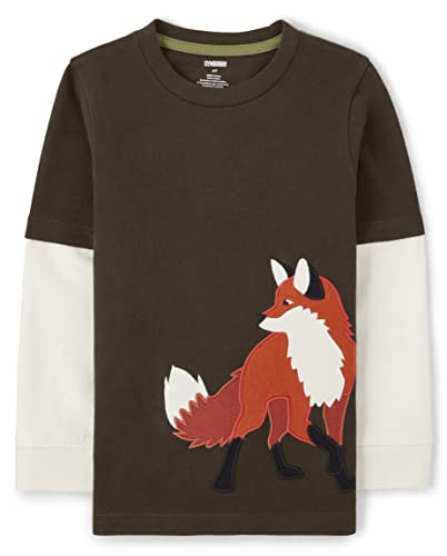 Gymboree Harvest Fox Boys Layered T-Shirt 100 Deals
