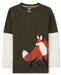 Gymboree Harvest Fox Boys Layered T-Shirt 100 Deals