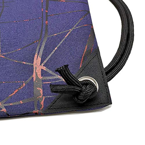 HOLYLUCK Metallic Purple Drawstring Backpack 100 Deals