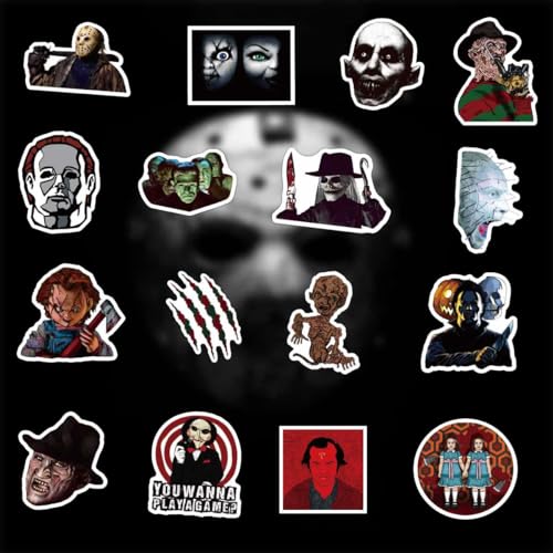 Halloween Horror Stickers Set - 200 Pcs 100 Deals