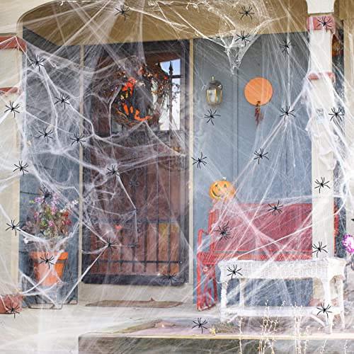 Halloween Spider Web: 1000 sqft Stretchable 100 Deals