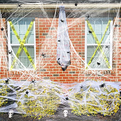 Halloween Spider Web: 1000 sqft Stretchable 100 Deals