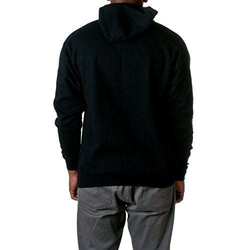 Hanes EcoSmart Hooded Sweatshirt, Black, Large 100 Deals