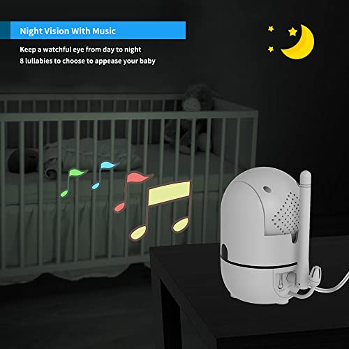 HelloBaby 5'' Video Baby Monitor with Camera 100 Deals