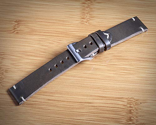 Hemsut Horween Leather Watch Bands, Men's Straps 100 Deals