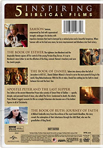 Heroes of the Bible 5-Movie Collection [DVD] 100 Deals