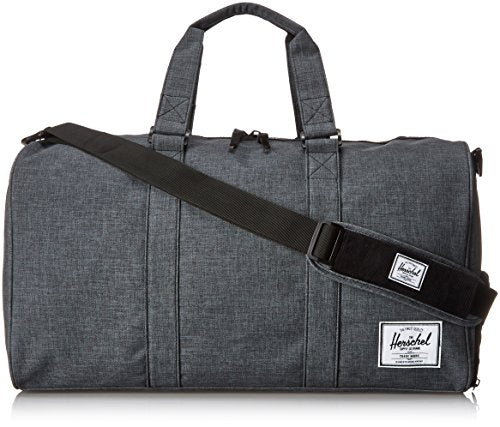 Herschel Black Crosshatch Duffel Bag - 42.5L 100 Deals