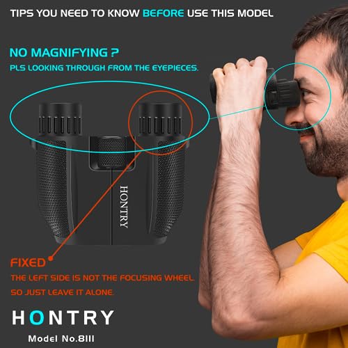 Hontry 10x25 Compact Binoculars for Adults and Kids 100 Deals