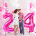 Hot Pink Jumbo Balloon - 40 Inch 100 Deals