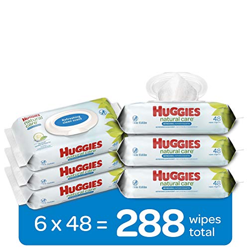 Huggies Natural Care Scented Baby Wipes, 288 Count 100 Deals