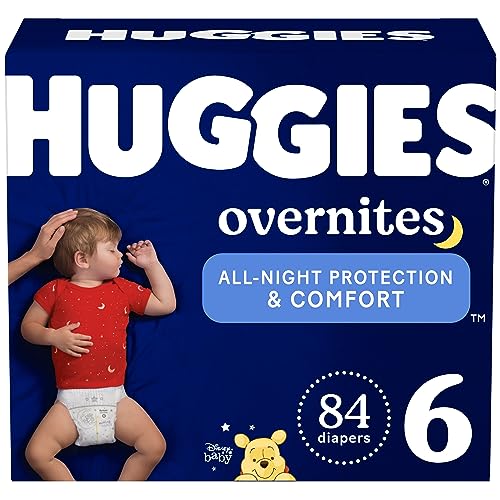 Huggies Overnites Size 6 Diapers, 84 Ct 100 Deals