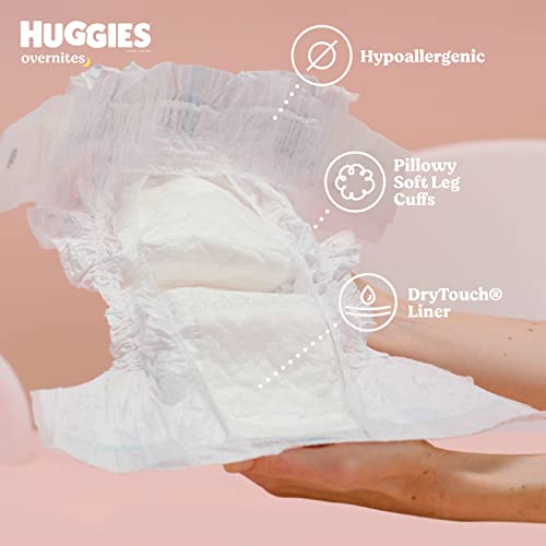 Huggies Size 4 Overnight Diapers, 116 Ct 100 Deals