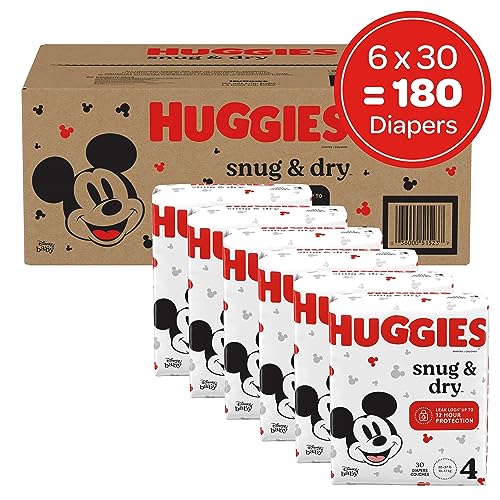 Huggies Snug & Dry Size 4 Diapers 100 Deals