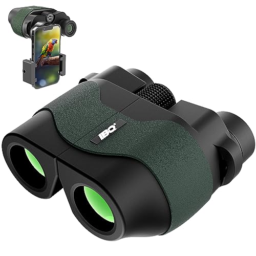 IBQ Compact Binoculars with Phone Adapter 100 Deals