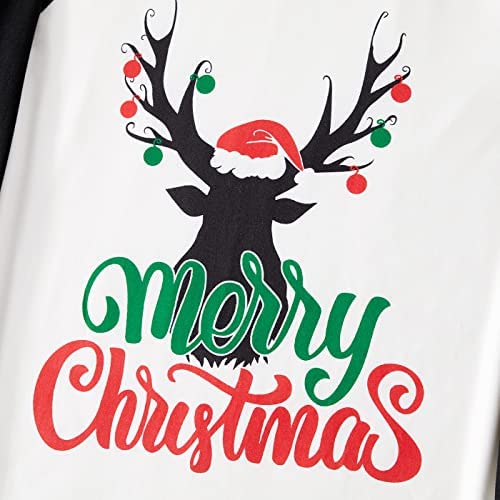 IFFEI Christmas Family Pajamas Reindeer Print 100 Deals