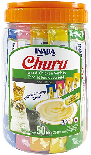 INABA Churu Cat Treats Variety Pack 50 100 Deals