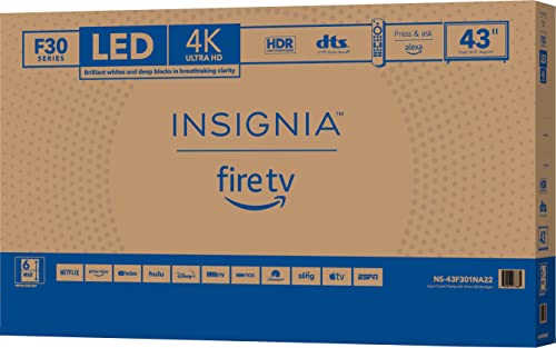 INSIGNIA 43-inch 4K UHD Smart Fire TV 100 Deals