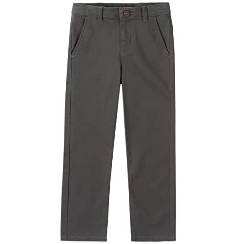 IZOD Boys' Khaki School Uniform Pants, 8 Slim 100 Deals