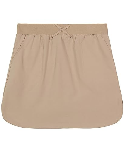 IZOD Girls' Khaki School Uniform Skirt 100 Deals