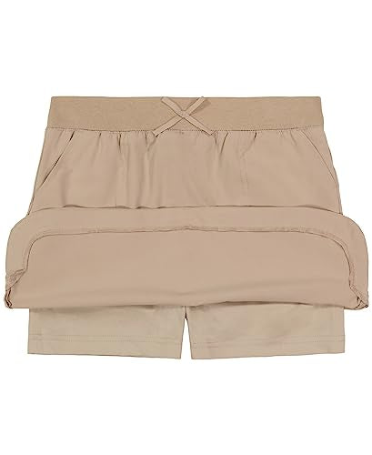 IZOD Girls' Khaki School Uniform Skirt, Size 14 100 Deals