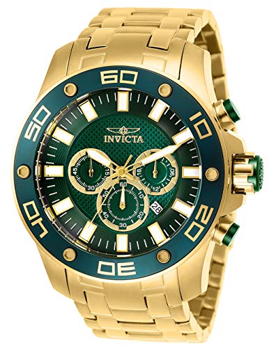 Invicta Men's Gold Pro Diver Watch 100 Deals